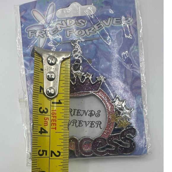 Princess picture frame KEY CHAIN from friends forever Brand New - Picture 3 of 3